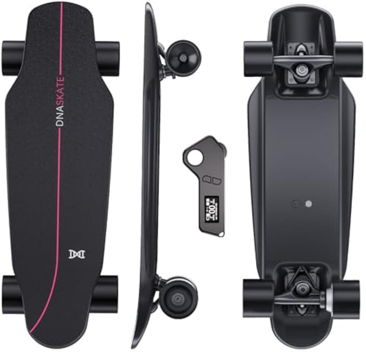 M8 Electric Skateboard with Remote, 15/22Mph Top Speed,9/15/Miles Range,400/800W Hub-Motor, Skateboard for Adults ＆Teens